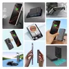 Powerbank Wozinsky WLWP-10KA0Y3S 22,5W PD Qi2 10000 mAh, z podstawką, 1x USB-A, 1x USB-C - czarny